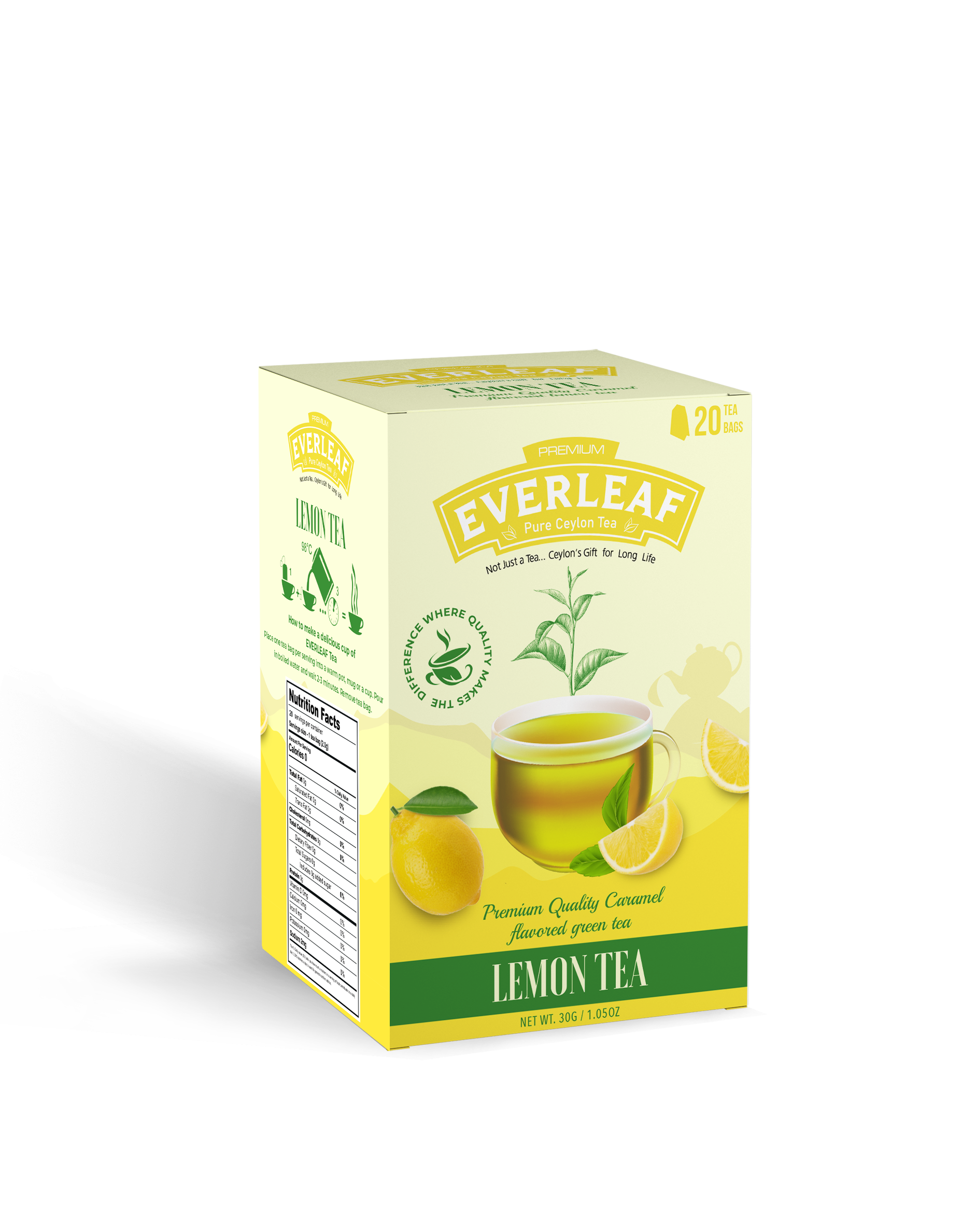 Lemon Flavoured Green Tea
